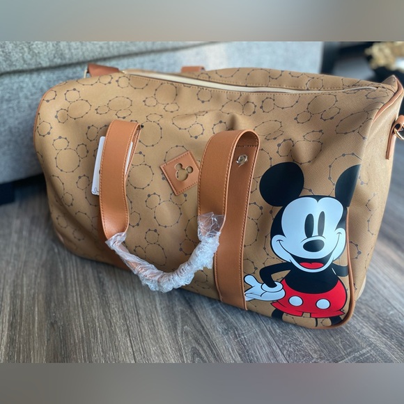 Disney Mickey Mouse roller luggage bag with 2 wheels NWT